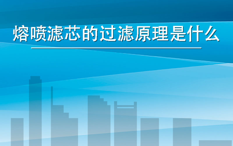 熔喷滤芯的过滤原理-熔喷滤芯供应商思创过滤